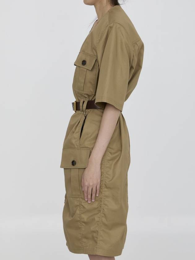 Saint Laurent Saharienne Dress