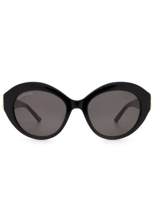 Balenciaga round frame logo sunglasses