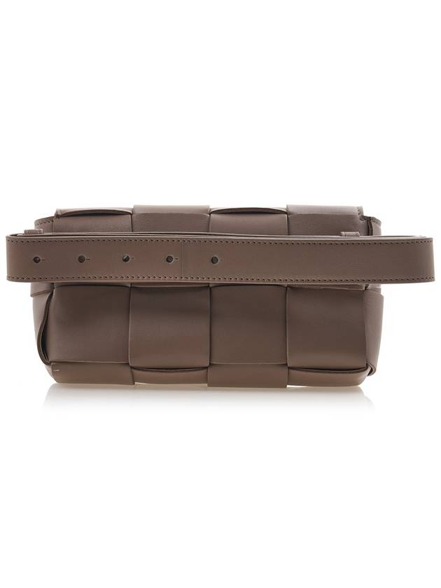 Bottega Veneta Intrecciato Small Cassette Belt Bag Brown