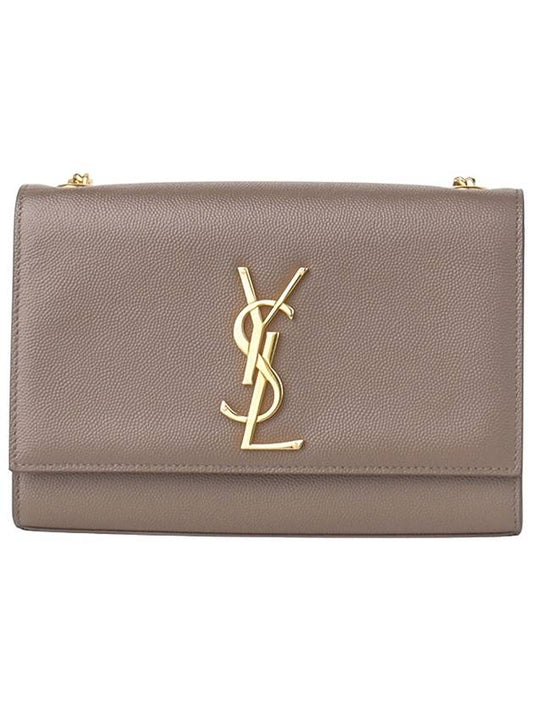 Saint Laurent 469390 Caviar Monogram Kate Small Cross Bag 33755