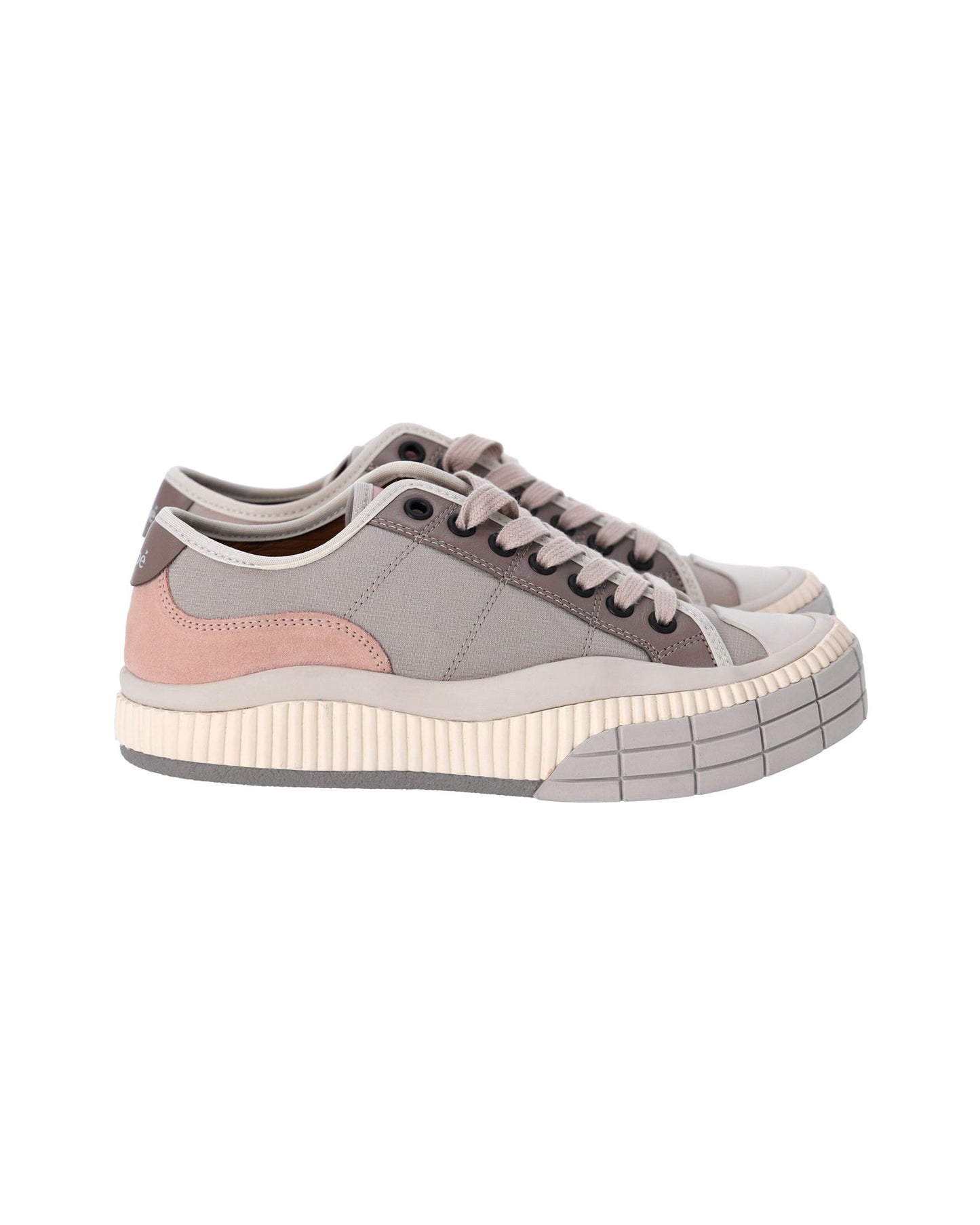Chloe Clint Sneakers in Grey Nylon