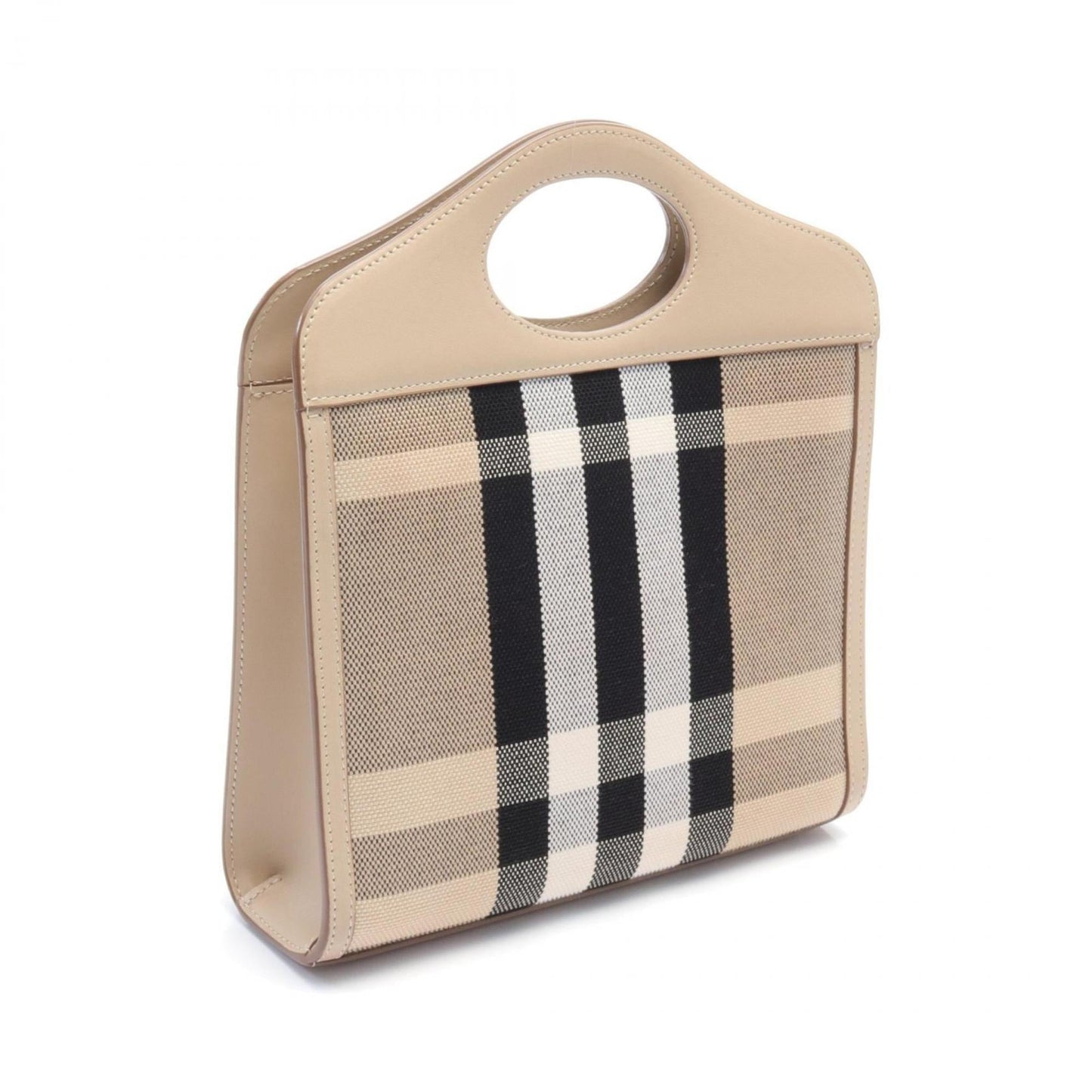 Burberry   Canvas Leather Handbag ()