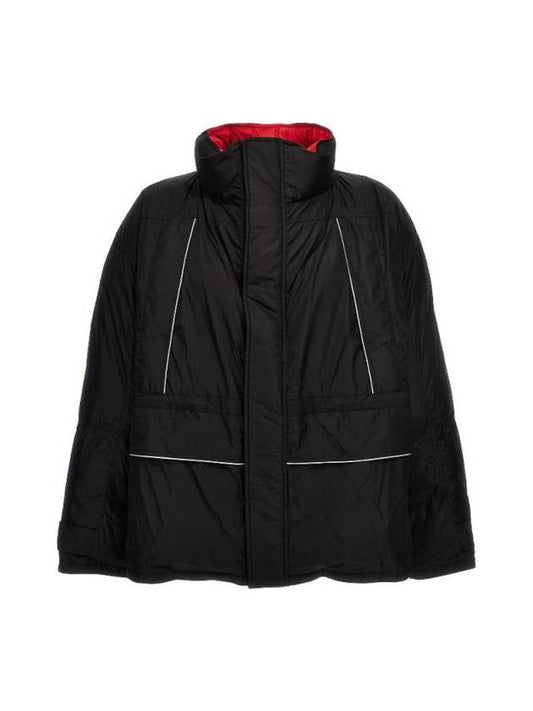 Balenciaga Wrap Parka Black