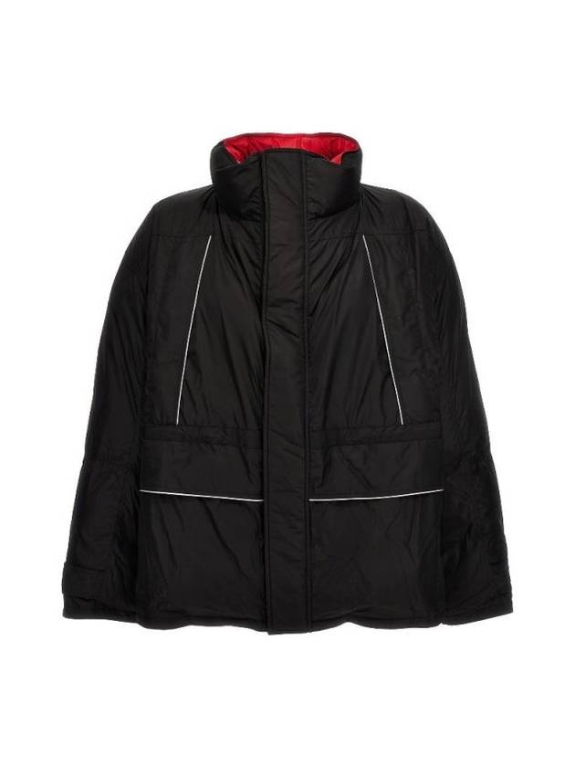 Balenciaga Wrap Parka Black