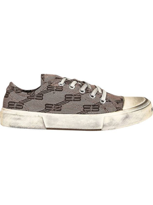 Balenciaga BB Monogram Low-Top Sneakers Grey