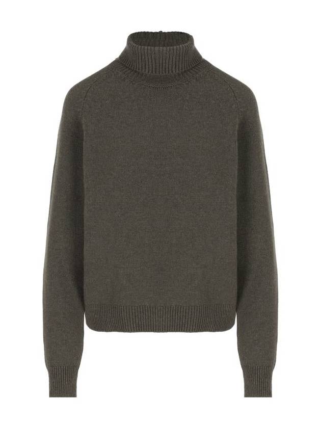 Fendi Pullover Cashmere Turtleneck Green