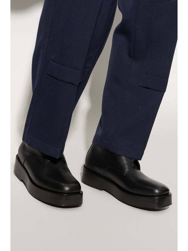 Bottega Veneta Bottega Veneta Leather Boots Torino, Men's, Black