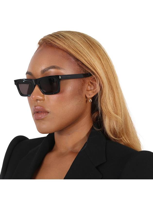 Saint Laurent Saint Laurent Black Rectangular Ladies Sunglasses SL 461 BETTY 001 54