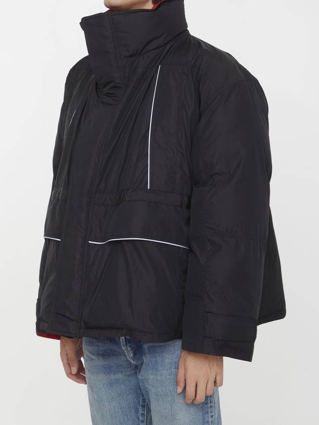 Balenciaga Wrap Parka Black