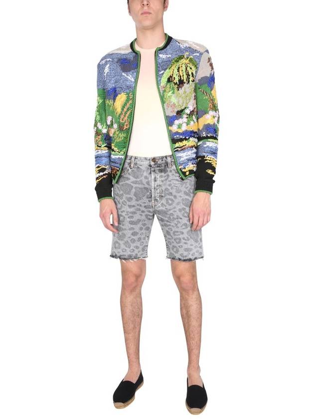 Saint Laurent Teddy Jacquard Jacket 648512YAYP21016 B0040170135