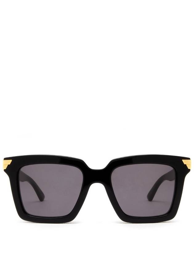 Bottega Veneta Square Sunglasses Black