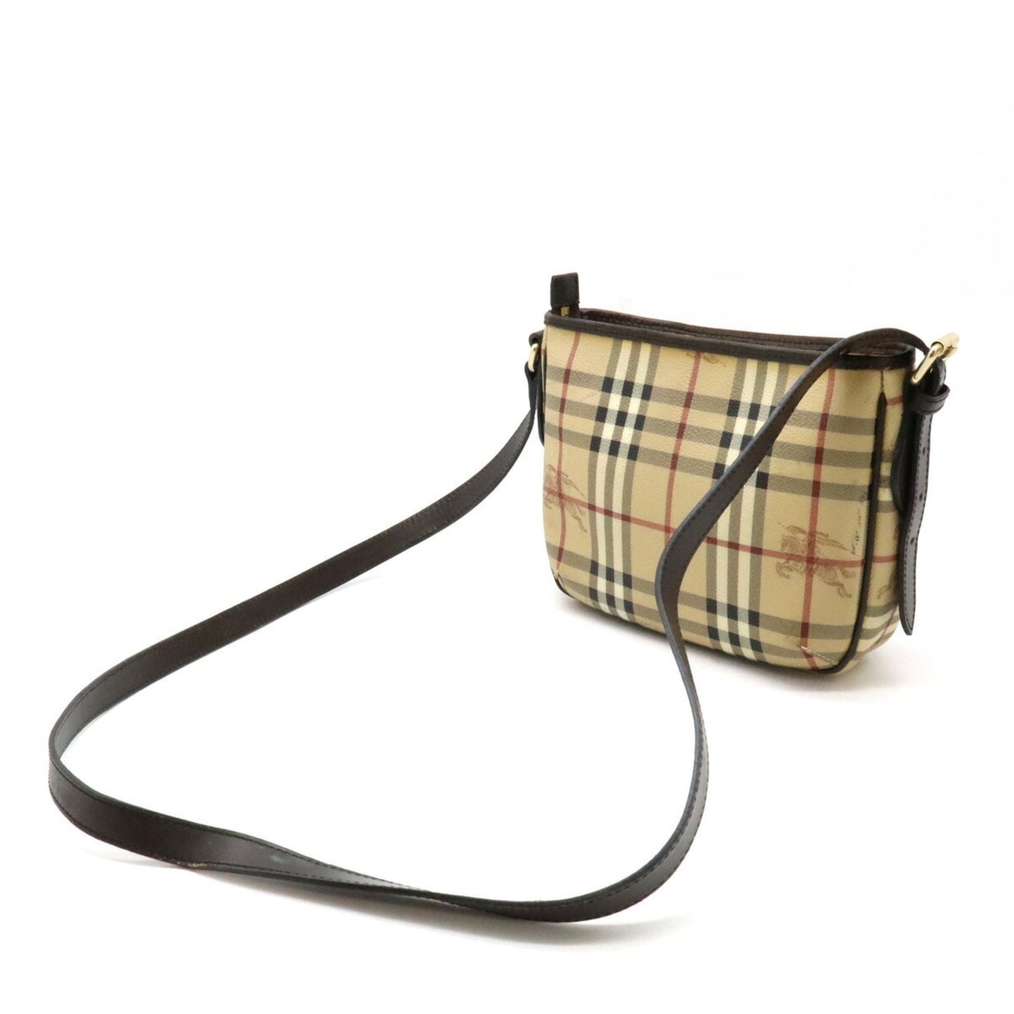 Burberry    Pvc Leather Pochette Shoulder Bag ()