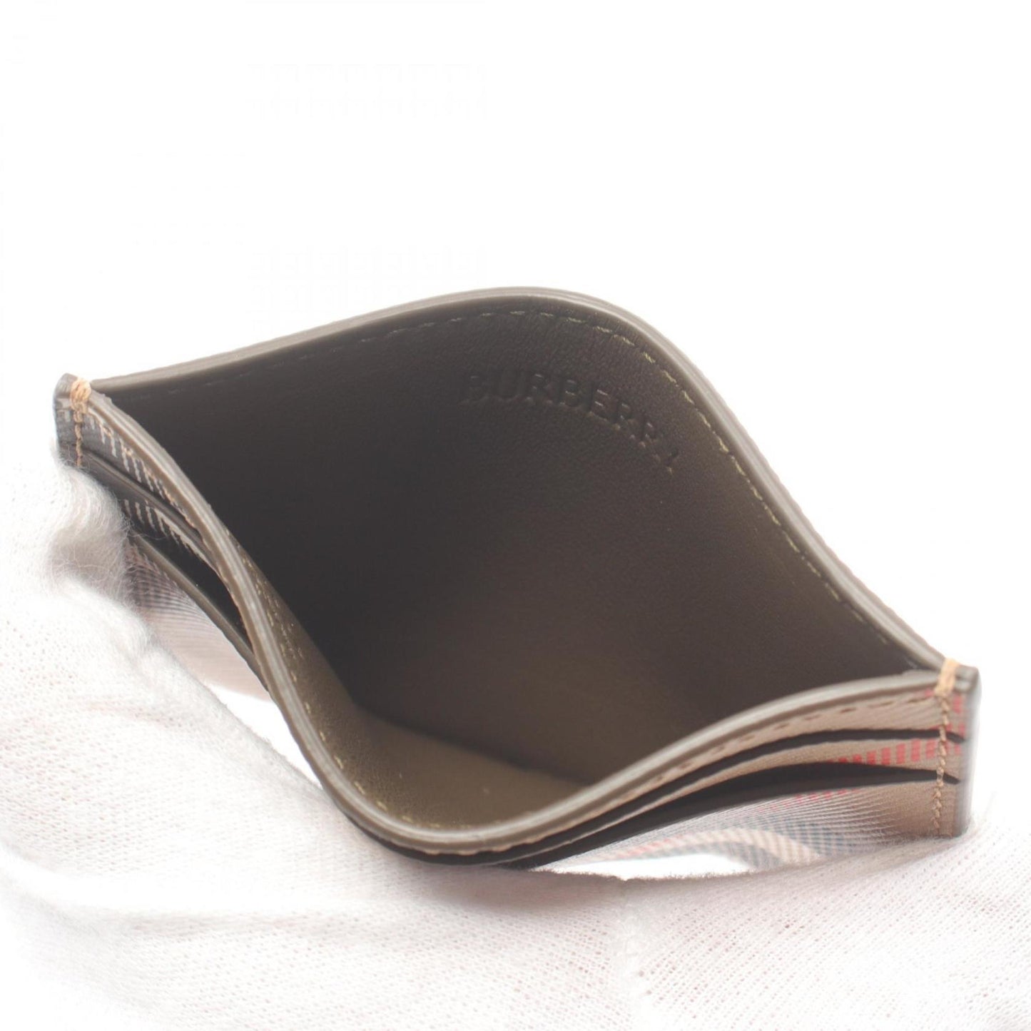Burberry   Coated Canvas Card Case