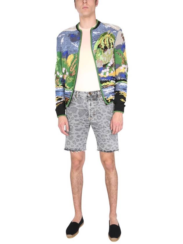 Saint Laurent Teddy Jacquard Jacket 648512YAYP21016 B0040170135