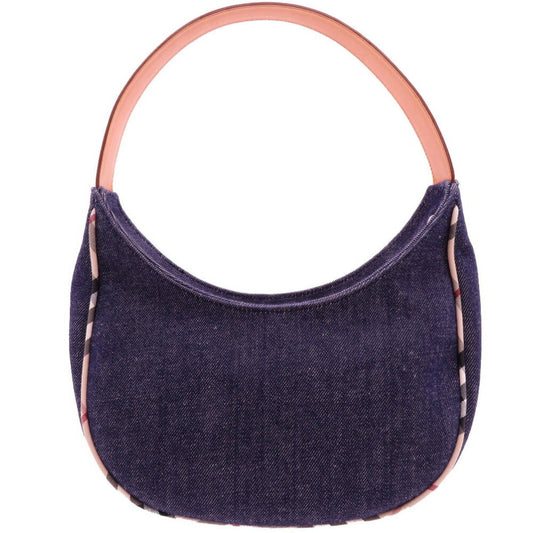 Burberry  Navy blue Leather Shoulder Bag ()