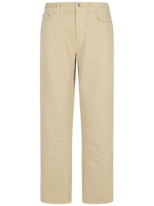 Burberry Burberry Cream Cotton Jeans