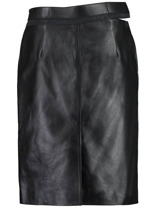 Fendi short skirt FPD774AQ31 F0GME BLACK