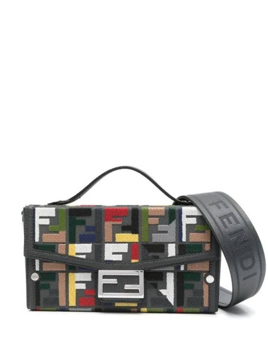 Fendi Soft Trunk Baguette Cross Bag