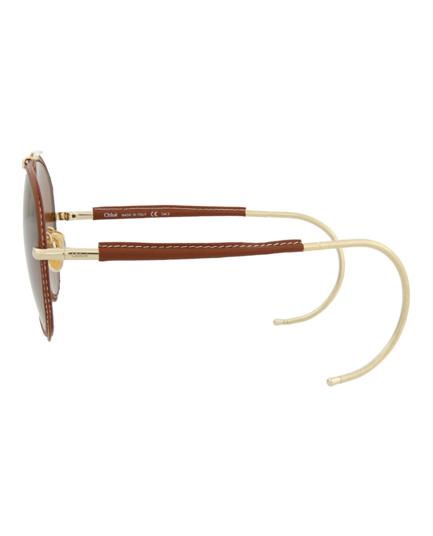 Aviator-Style Metal Sunglasses