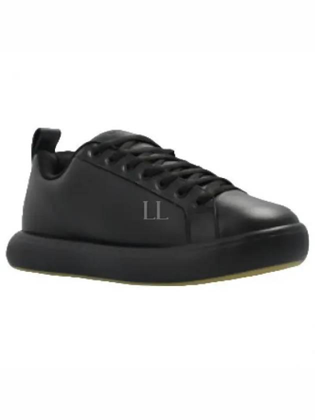 Bottega Veneta Pillow Leather Low Top Sneakers Black