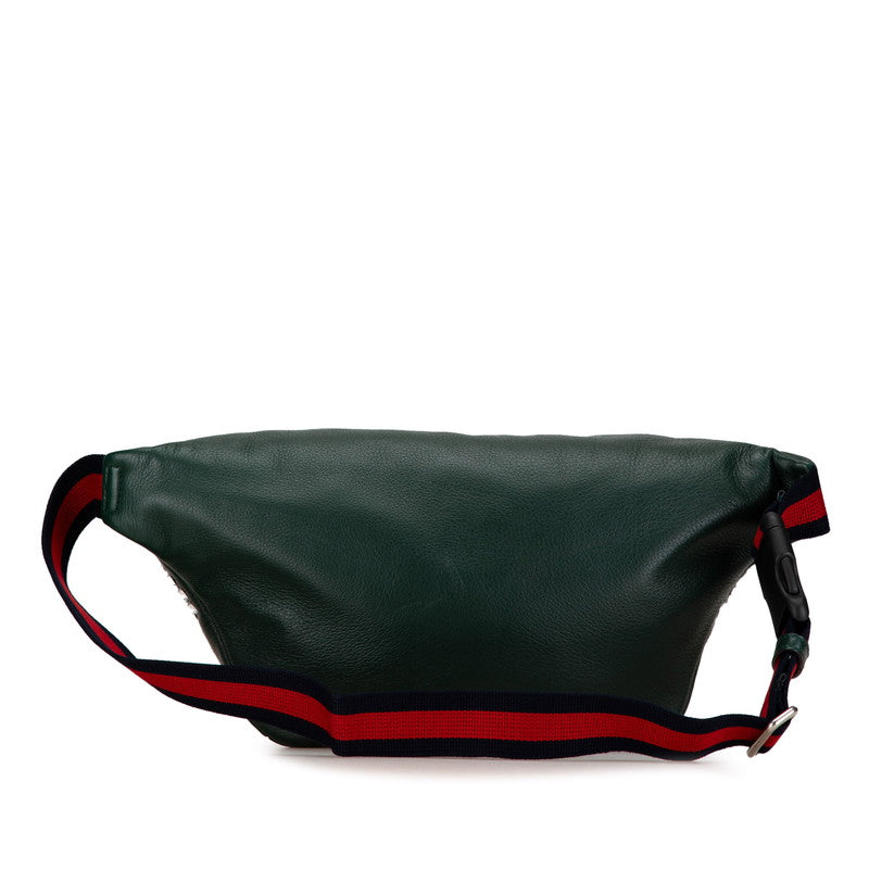 Gucci Bijou Stone Leather Waist Bag