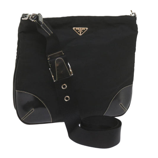 PRADA Shoulder Bag Nylon Black  ep2654