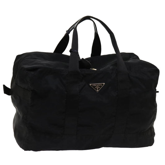 PRADA Boston Bag Nylon Black  ep2713