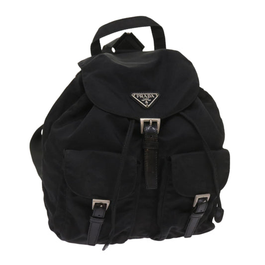 PRADA Backpack Nylon Black  ep2937