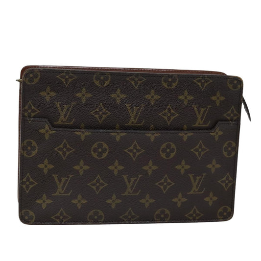 LOUIS VUITTON Monogram Pochette Homme Clutch Bag M51795 LV ep4209