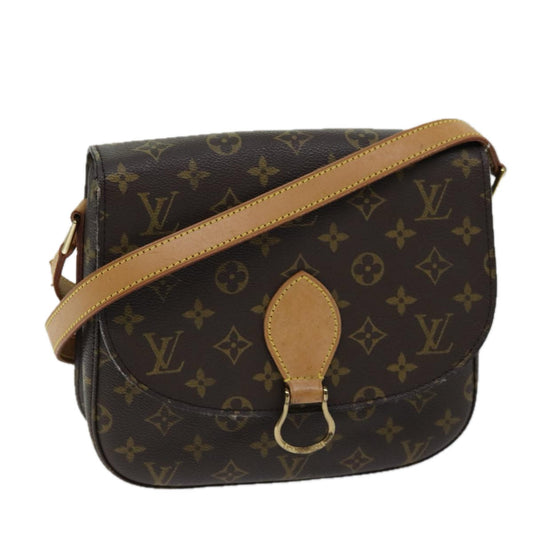 LOUIS VUITTON Monogram Saint Cloud GM Shoulder Bag M51242 ep4237