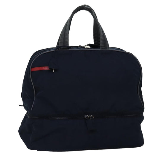 PRADA Sports Boston Bag Nylon Navy  ep4244