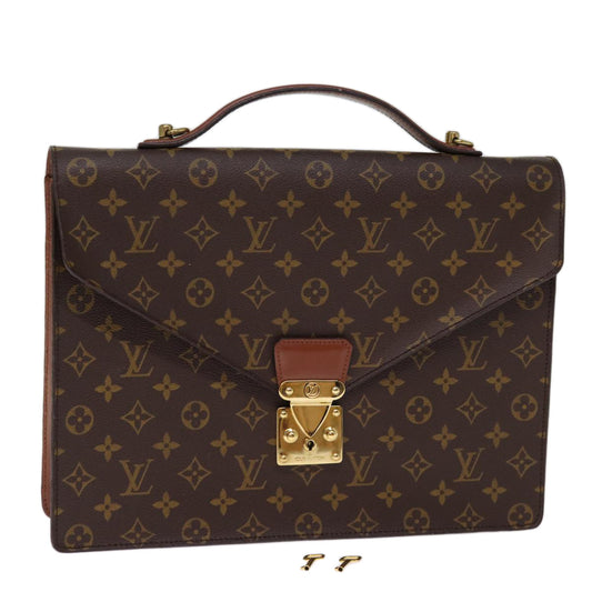 LOUIS VUITTON Monogram Porte Documents Bandouliere Bag M53338 LV ep4274