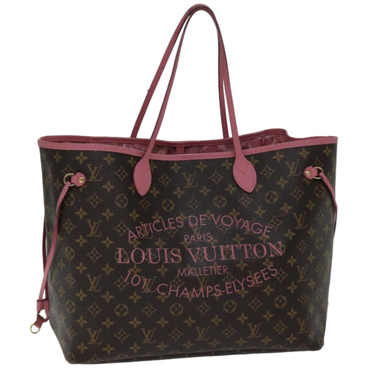 LOUIS VUITTON Monogram Ikat Flower Neverfull GM Tote Bag M40939 LV ep4288