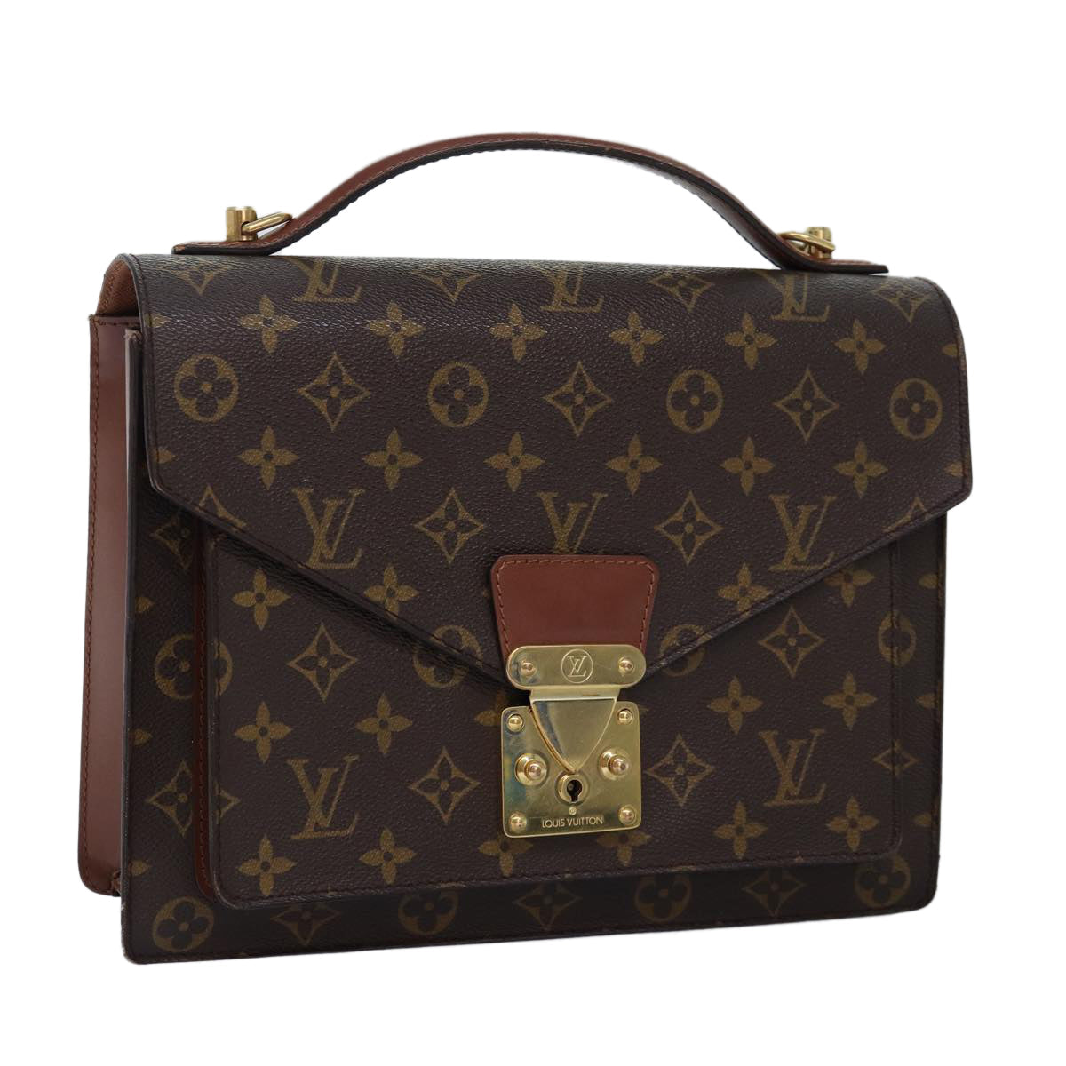 LOUIS VUITTON Monogram Monceau 2Way Hand Bag M51185 LV ep4326