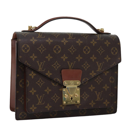 LOUIS VUITTON Monogram Monceau 2Way Hand Bag M51185 LV ep4326