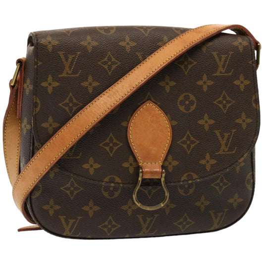 LOUIS VUITTON Monogram Saint Cloud GM Shoulder Bag M51242 LV ep4330