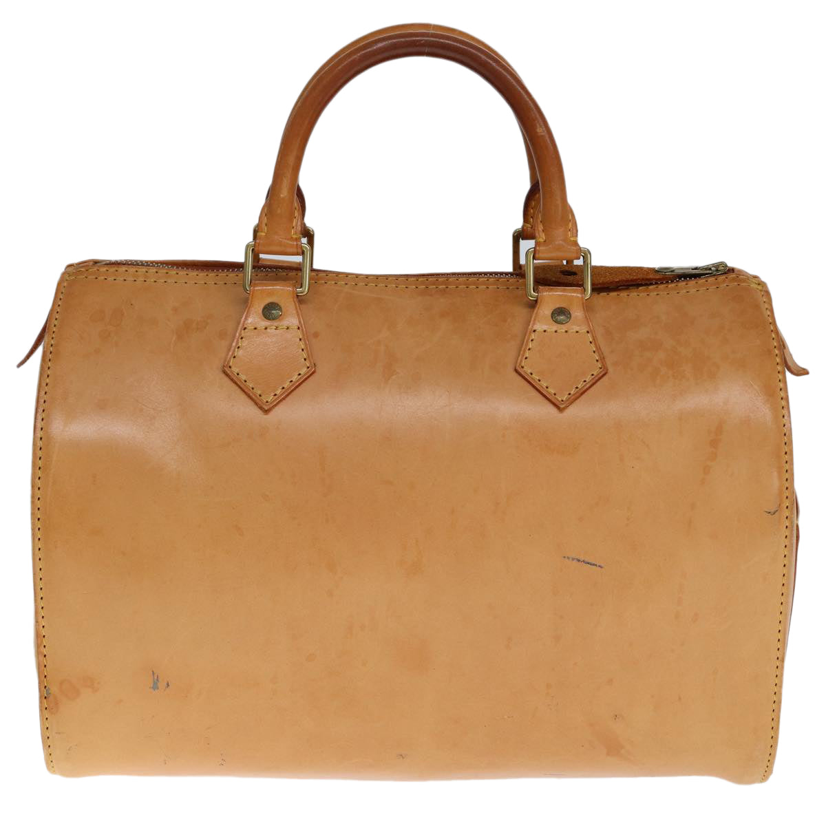 LOUIS VUITTON Nomad leather Speedy 30 Hand Bag Beige M85392 LV ep4364