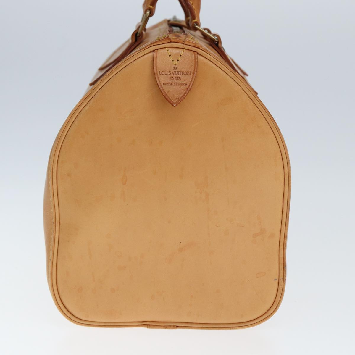 LOUIS VUITTON Nomad leather Speedy 30 Hand Bag Beige M85392 LV ep4364