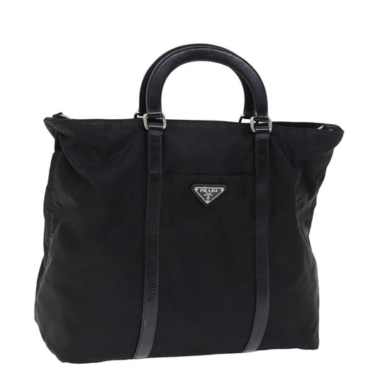 PRADA Hand Bag Nylon Black  ep4548