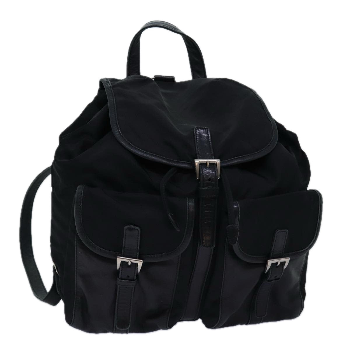 PRADA Backpack Nylon Black  ep4549