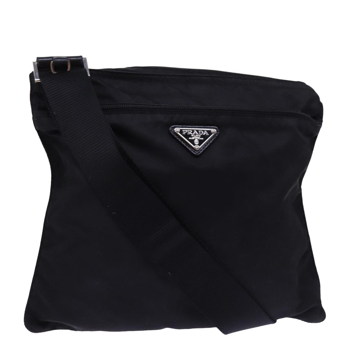 PRADA Shoulder Bag Nylon Black  ep4575