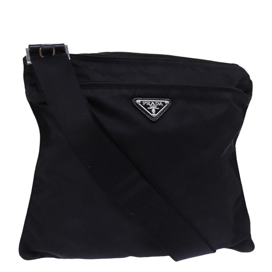 PRADA Shoulder Bag Nylon Black  ep4575