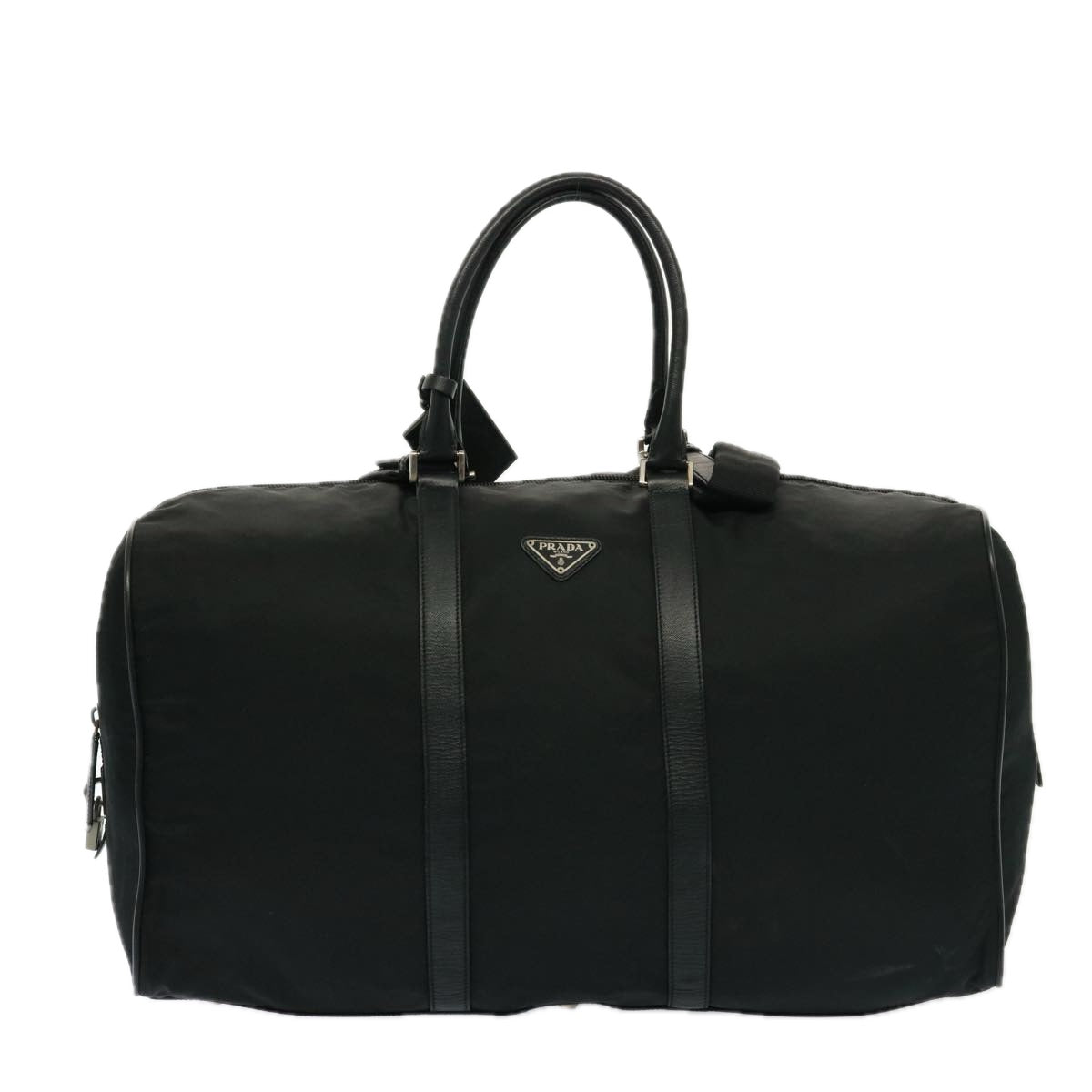 PRADA Boston Bag Nylon Black  ep4591
