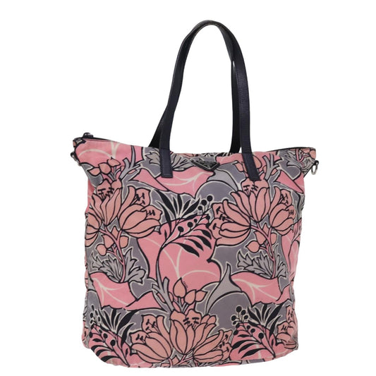 PRADA Tote Bag Nylon Pink  ep4604