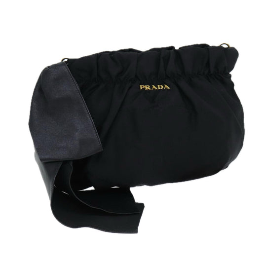 PRADA Shoulder Bag Nylon Black  ep4708