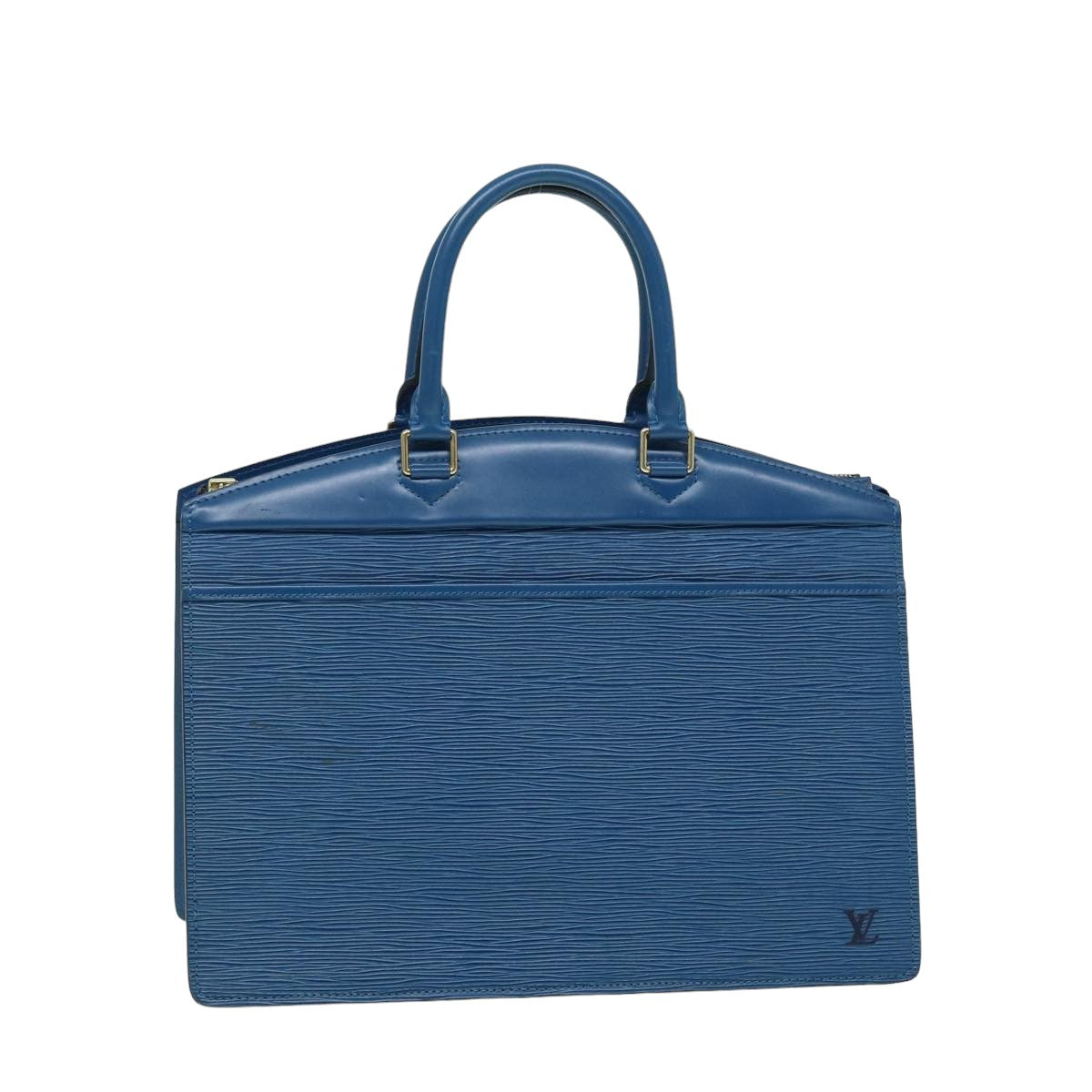 LOUIS VUITTON Epi Riviera Hand Bag Blue M48185 LV ep4797