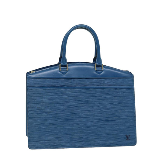 LOUIS VUITTON Epi Riviera Hand Bag Blue M48185 LV ep4797