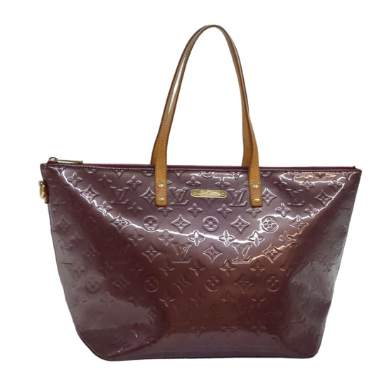 LOUIS VUITTON Monogram Vernis Bellevue GM Tote Bag Violet M93588 LV ep4830