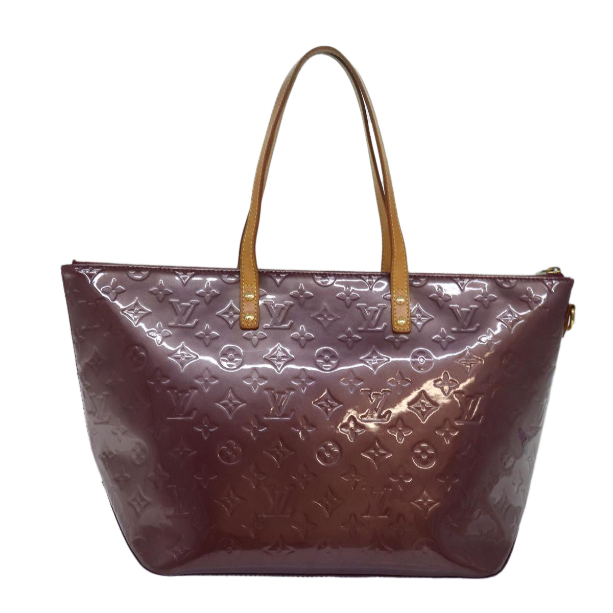 LOUIS VUITTON Monogram Vernis Bellevue GM Tote Bag Violet M93588 LV ep4830