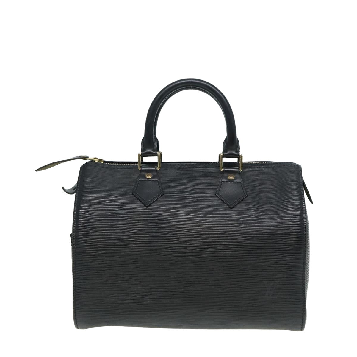 LOUIS VUITTON Epi Speedy 25 Hand Bag Black M43012 LV ep4852